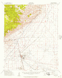 Mojave 1956 topographic map thumbnail