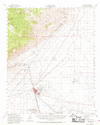 Mojave 1956 topographic map thumbnail