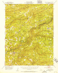 Mokelumne Hill 1948 topographic map thumbnail