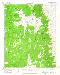 Monache Mtn 1956 topographic map thumbnail