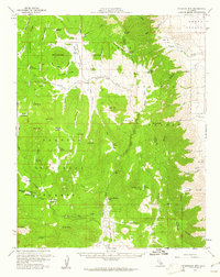 Monache Mtn 1956 topographic map thumbnail
