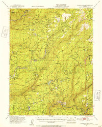 Mooreville Ridge 1948 topographic map thumbnail