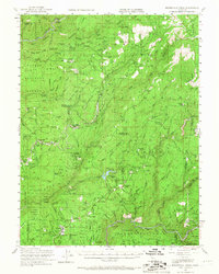 Mooreville Ridge 1948 topographic map thumbnail