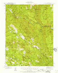 Morgan Valley 1943 topographic map thumbnail