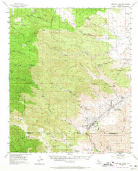 Morongo Valley 1955 topographic map thumbnail