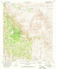 Mount Laguna 1960 topographic map thumbnail