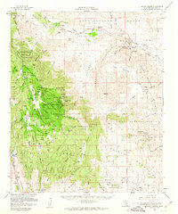 Mount Laguna 1960 topographic map thumbnail