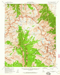 Mount Whitney 1956 topographic map thumbnail