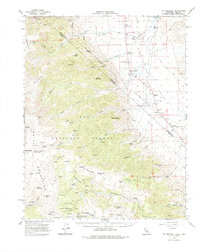 Mt. Barcroft 1962 topographic map thumbnail