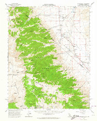 Mt. Barcroft 1962 topographic map thumbnail