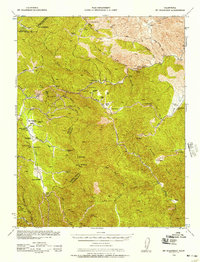 Mt. Boardman 1938 topographic map thumbnail