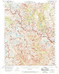 Mt. Goddard 1957 topographic map thumbnail