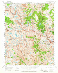 Mt. Goddard 1957 topographic map thumbnail