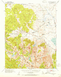 Mt. Morrison 1953 topographic map thumbnail