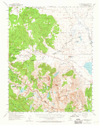 Mt. Morrison 1953 topographic map thumbnail