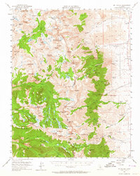 Mt. Pinchot 1953 topographic map thumbnail