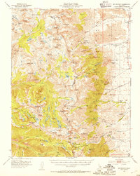 Mt. Pinchot 1953 topographic map thumbnail
