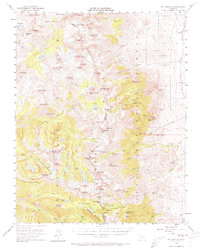 Mt. Pinchot 1953 topographic map thumbnail