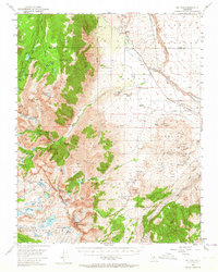 Mt. Tom 1949 topographic map thumbnail