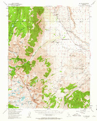 Mt. Tom 1949 topographic map thumbnail