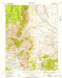 Mt. Tom 1949 topographic map thumbnail