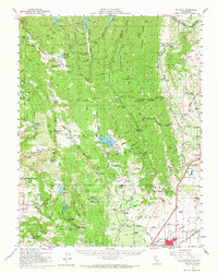 Mt. Vaca 1951 topographic map thumbnail