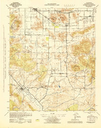 Murrieta 1943 topographic map thumbnail