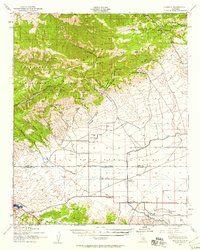 Neenach topographic map thumbnail