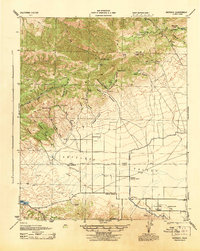 Neenach 1943 topographic map thumbnail