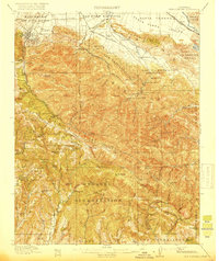 New Almaden topographic map thumbnail
