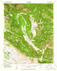 Nipomo 1952 topographic map thumbnail