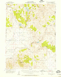 Observation Peak 1954 topographic map thumbnail