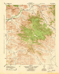 Onyx 1943 topographic map preview
