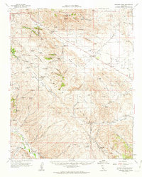 Orchard Peak 1961 topographic map thumbnail