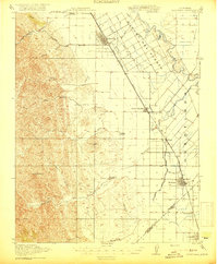 Orestimba 1919 topographic map thumbnail