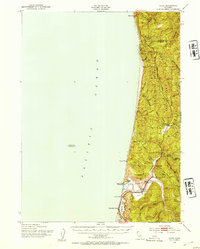 Orick 1952 topographic map thumbnail