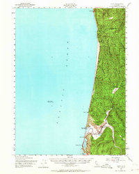 Orick 1952 topographic map thumbnail