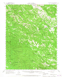 Ornbaun Valley 1960 topographic map thumbnail
