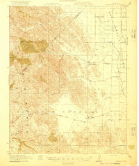 Pacheco Pass 1920 topographic map thumbnail
