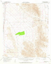 Palen Mountains 1952 topographic map thumbnail