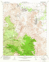 Palm Desert 1959 topographic map thumbnail