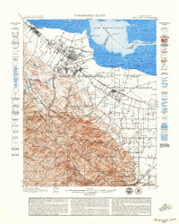 Palo Alto 1899 topographic map thumbnail