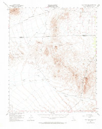 Palo Verde Mountains 1953 topographic map thumbnail