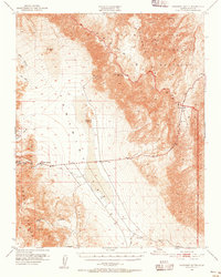 Panamint Butte 1951 topographic map thumbnail