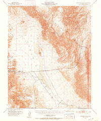 Panamint Butte 1951 topographic map thumbnail