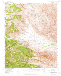 Panoche Valley topographic map thumbnail