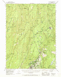 Paradise 1953 topographic map thumbnail