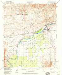 Parker 1949 topographic map thumbnail