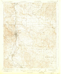 Paso Robles 1919 topographic map thumbnail