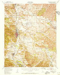 Paso Robles 1948 topographic map thumbnail